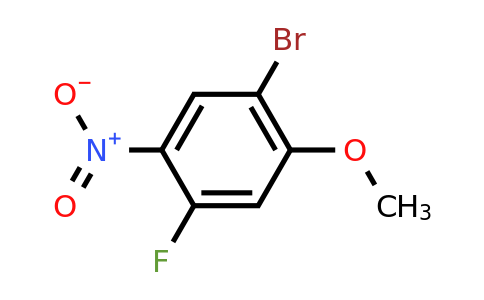 CAS 935288-20-3 | 1-bromo-4-fluoro-2-methoxy-5-nitrobenzene