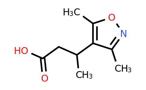 CAS 93548-20-0 | 3-(dimethyl-1,2-oxazol-4-yl)butanoic acid