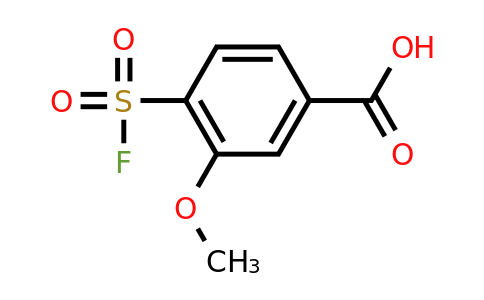 CAS 935534-26-2 | 4-Fluorosulfonyl-3-methoxy-benzoic acid