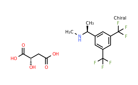 CAS 935534-56-8 | (S)-1-(3,5-Bis(trifluoromethyl)phenyl)-N-methylethanamine (S)-2-hydroxysuccinate