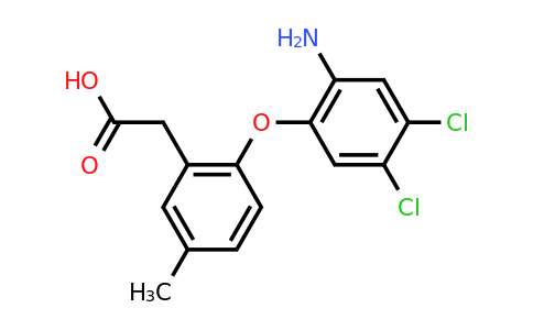 CAS 93566-15-5 | 2-(2-(2-Amino-4,5-dichlorophenoxy)-5-methylphenyl)acetic acid