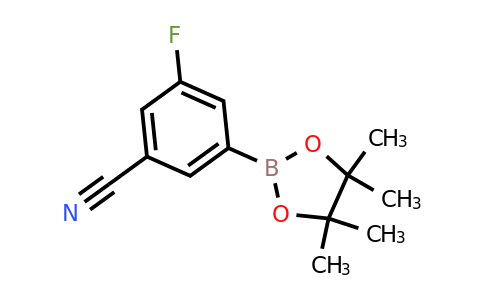 CAS 935685-88-4 | 3-Fluoro-5-(4,4,5,5-tetramethyl-[1,3,2]dioxaborolan-2-YL)-benzonitrile