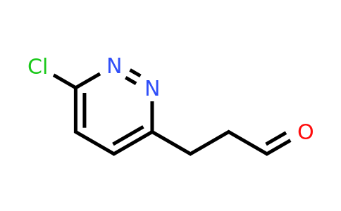 CAS 935693-13-3 | 3-(6-Chloropyridazin-3-YL)propanal