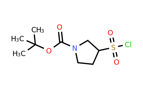 CAS 935845-20-8 | 3-Chlorosulfonyl-pyrrolidine-1-carboxylic acid tert-butyl ester