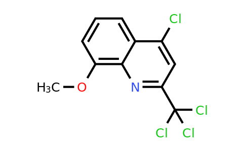 CAS 93599-98-5 | 4-Chloro-8-methoxy-2-trichloromethyl-quinoline
