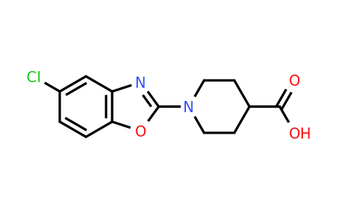 CAS 936074-51-0 | 1-(5-Chlorobenzo[d]oxazol-2-yl)piperidine-4-carboxylic acid