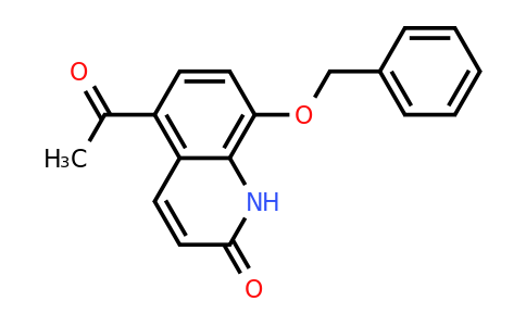 CAS 93609-84-8 | 5-Acetyl-8-(benzyloxy)quinolin-2(1H)-one