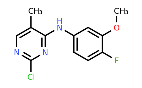 CAS 936092-73-8 | 2-Chloro-N-(4-fluoro-3-methoxyphenyl)-5-methylpyrimidin-4-amine