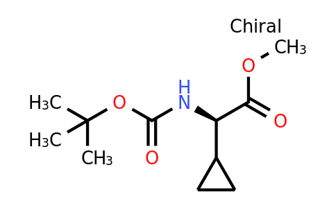 CAS 936097-43-7 | methyl (2R)-2-(tert-butoxycarbonylamino)-2-cyclopropyl-acetate