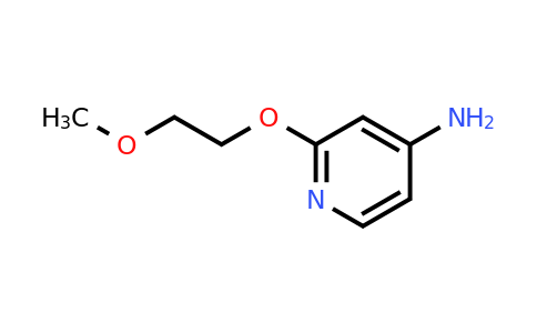 CAS 936112-80-0 | 2-(2-methoxyethoxy)pyridin-4-amine