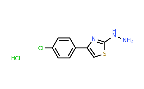 CAS 936114-00-0 | 4-(4-chlorophenyl)-2-hydrazinyl-1,3-thiazole hydrochloride