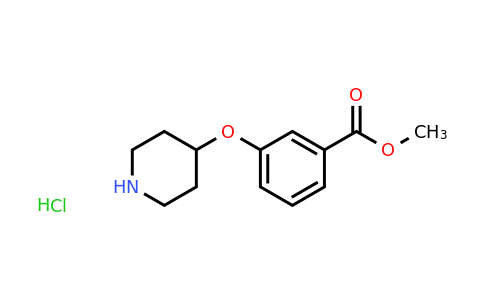 CAS 936128-98-2 | Methyl 3-(piperidin-4-yloxy)benzoate hydrochloride