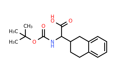 CAS 936214-27-6 | 2-(Boc-amino)-2-(1,2,3,4-tetrahydro-2-naphthyl)acetic acid