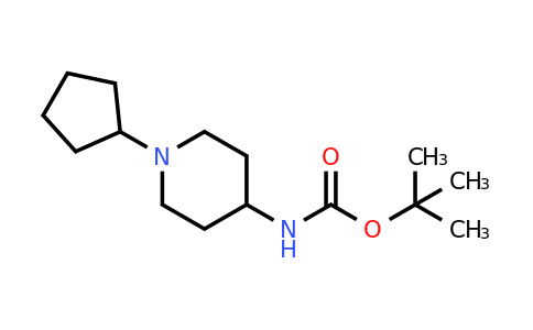 CAS 936221-73-7 | tert-Butyl (1-cyclopentylpiperidin-4-yl)carbamate