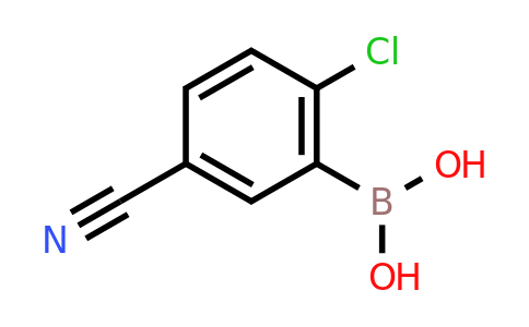 CAS 936249-33-1 | 2-Chloro-5-cyanophenylboronic acid