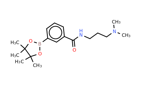 CAS 936250-16-7 | N-[3-(N',N'-dimethylamino)propyl]benzamide-3-boronic acid, pinacol ester