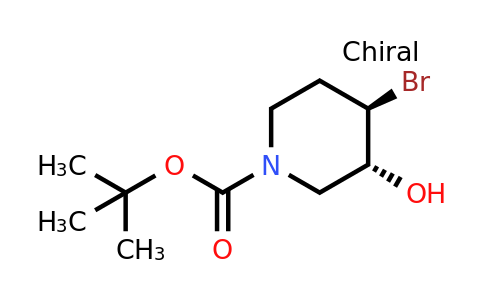 CAS 936250-36-1 | trans-tert-Butyl 4-bromo-3-hydroxypiperidine-1-carboxylate