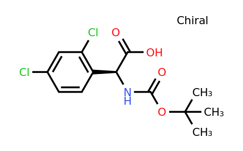 CAS 936352-68-0 | (2S)-2-(2,4-Dichlorophenyl)-2-[(tert-butoxy)carbonylamino]acetic acid