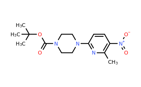 CAS 936368-55-7 | 1-Boc-4-(6-methyl-5-nitro-2-pyridinyl)-piperazine