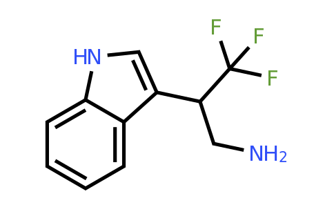 CAS 936493-21-9 | 3,3,3-Trifluoro-2-(1H-indol-3-yl)propan-1-amine