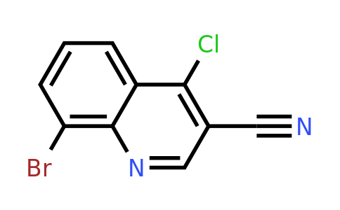 CAS 936497-82-4 | 8-bromo-4-chloro-quinoline-3-carbonitrile