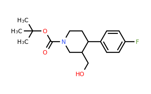 CAS 936497-90-4 | 1-BOC-3-Hydroxymethyl-4-(4-fluorophenyl)-piperidine