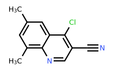 CAS 936497-94-8 | 4-chloro-6,8-dimethylquinoline-3-carbonitrile