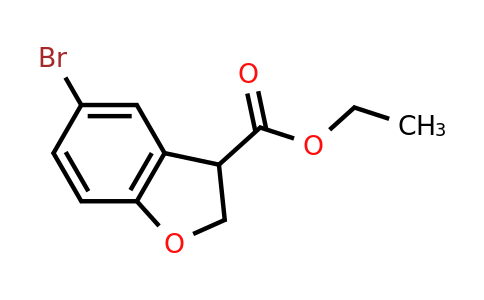 CAS 93670-11-2 | ethyl 5-bromo-2,3-dihydro-1-benzofuran-3-carboxylate