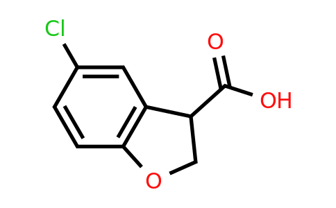 CAS 93670-12-3 | 5-Chloro-2,3-dihydro-1-benzofuran-3-carboxylic acid