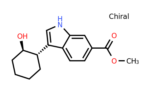 CAS 936711-50-1 | Methyl 3-(trans-2-hydroxycyclohexyl)-1H-indole-6-carboxylate