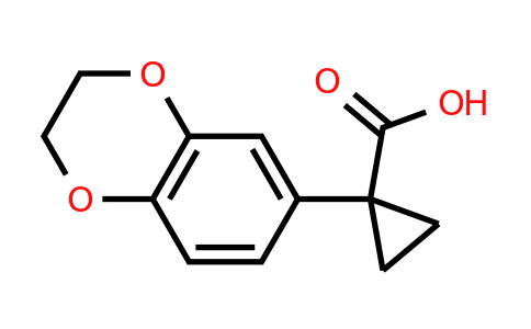 CAS 936727-94-5 | 1-(2,3-Dihydro-1,4-benzodioxin-6-yl)cyclopropane-1-carboxylic acid