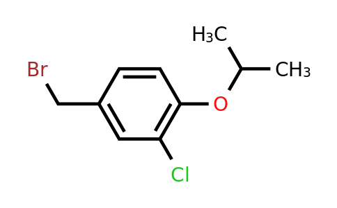 CAS 936731-47-4 | 4-(bromomethyl)-2-chloro-1-(propan-2-yloxy)benzene