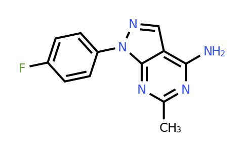 CAS 936758-09-7 | 1-(4-fluorophenyl)-6-methyl-1H-pyrazolo[3,4-d]pyrimidin-4-amine
