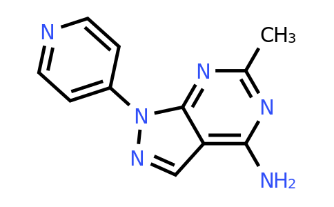 CAS 936758-12-2 | 6-methyl-1-(pyridin-4-yl)-1H-pyrazolo[3,4-d]pyrimidin-4-amine