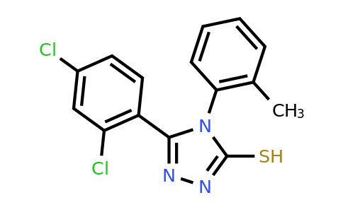 CAS 93677-85-1 | 5-(2,4-dichlorophenyl)-4-(2-methylphenyl)-4H-1,2,4-triazole-3-thiol