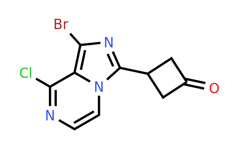 CAS 936901-73-4 | Cyclobutanone, 3-(1-bromo-8-chloroimidazo[1,5-a]pyrazin-3-yl)-