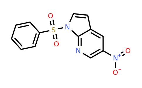 CAS 937012-11-8 | 1-(benzenesulfonyl)-5-nitro-pyrrolo[2,3-b]pyridine