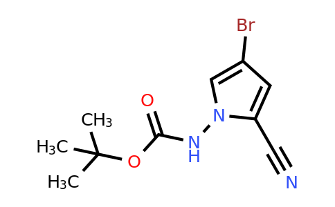 CAS 937047-04-6 | tert-Butyl (4-bromo-2-cyano-1H-pyrrol-1-yl)carbamate