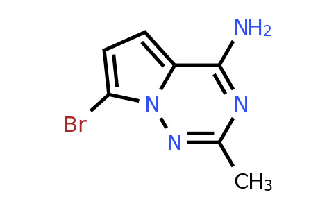 CAS 937047-46-6 | 7-bromo-2-methylpyrrolo[2,1-f][1,2,4]triazin-4-amine