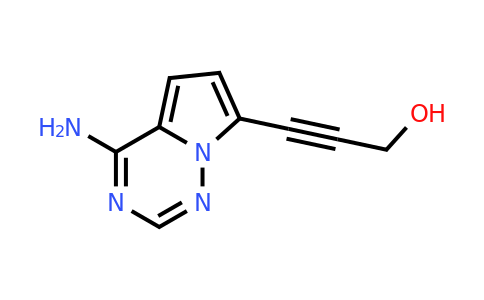 CAS 937048-28-7 | 3-{4-aminopyrrolo[2,1-f][1,2,4]triazin-7-yl}prop-2-yn-1-ol