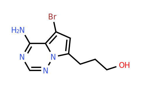 CAS 937048-30-1 | 3-{4-amino-5-bromopyrrolo[2,1-f][1,2,4]triazin-7-yl}propan-1-ol