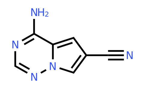 CAS 937049-27-9 | 4-aminopyrrolo[2,1-f][1,2,4]triazine-6-carbonitrile