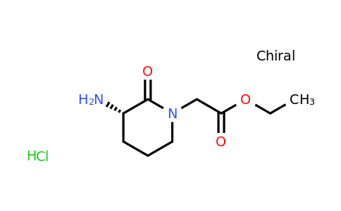 CAS 937057-79-9 | (S)-Ethyl 2-(3-amino-2-oxopiperidin-1-yl)acetate hydrochloride