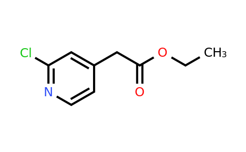CAS 937236-73-2 | ethyl 2-(2-chloropyridin-4-yl)acetate