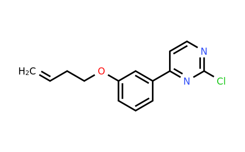 CAS 937271-45-9 | 4-[3-(but-3-en-1-yloxy)phenyl]-2-chloropyrimidine