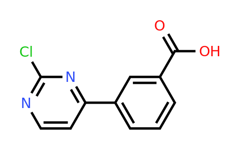 CAS 937271-47-1 | 3-(2-Chloropyrimidin-4-yl)benzoic acid
