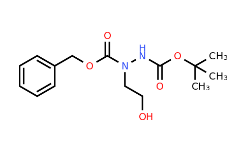 CAS 937276-28-3 | 2-{[(benzyloxy)carbonyl]({[(tert-butoxy)carbonyl]amino})amino}ethan-1-ol