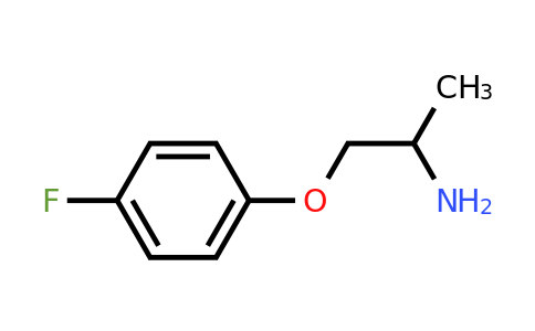 CAS 93750-33-5 | 1-(2-Aminopropoxy)-4-fluorobenzene