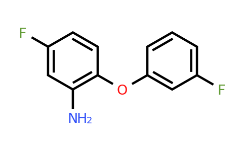 CAS 937596-35-5 | 5-Fluoro-2-(3-fluorophenoxy)aniline
