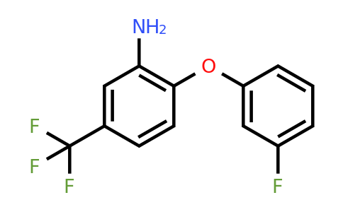 CAS 937596-46-8 | 2-(3-Fluorophenoxy)-5-(trifluoromethyl)aniline